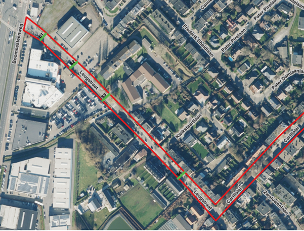 Foto: grondplan Leugstraat