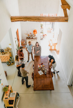 Rondleiding in een ecologisch duurzaam huis
